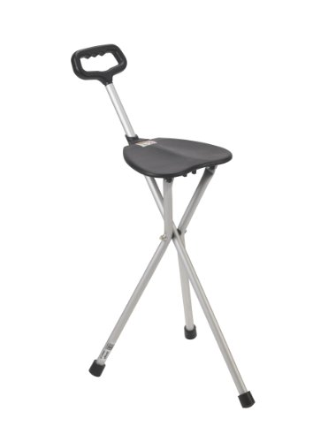 folding tripod chair with back